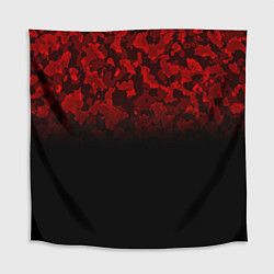 Скатерть для стола BLACK RED CAMO RED MILLITARY, цвет: 3D-принт
