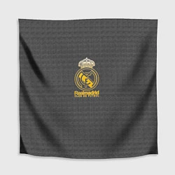 Скатерть для стола Real Madrid graphite theme, цвет: 3D-принт