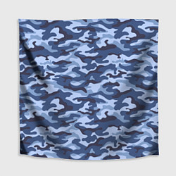 Скатерть для стола Синий Камуфляж Camouflage, цвет: 3D-принт