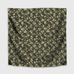 Скатерть для стола Камуфляж с Сеткой, цвет: 3D-принт