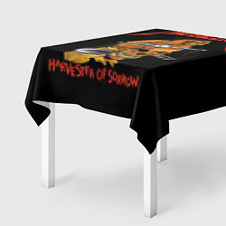 Скатерть для стола METALLICA - HARVESTER OF SORROW, цвет: 3D-принт — фото 2