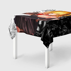 Скатерть для стола Миса с яблоком Тетрадь смерти, цвет: 3D-принт — фото 2