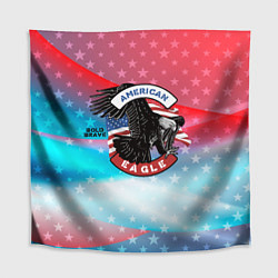 Скатерть для стола Американский орел USA, цвет: 3D-принт