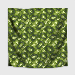 Скатерть для стола Милитари Чешуя, цвет: 3D-принт