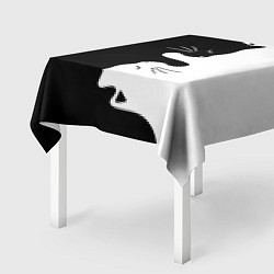 Скатерть для стола Котики Инь-Янь, цвет: 3D-принт — фото 2