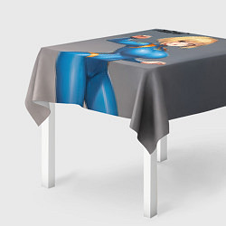 Скатерть для стола Аниме девушка из фалаут, цвет: 3D-принт — фото 2