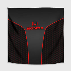 Скатерть для стола Honda - униформа красная, цвет: 3D-принт