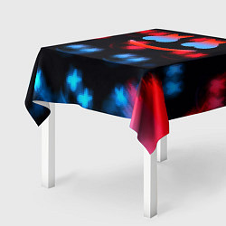 Скатерть для стола Marshmello skibidi dob dob, цвет: 3D-принт — фото 2