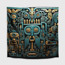 Скатерть для стола Рисунок в египетском стиле, цвет: 3D-принт