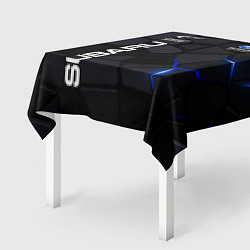 Скатерть для стола Subaru - плиты с эффектом свечения, цвет: 3D-принт — фото 2