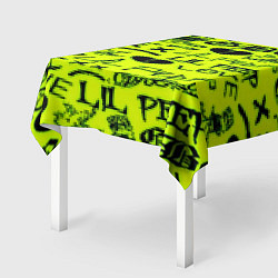 Скатерть для стола Lil peep кислотный стиль, цвет: 3D-принт — фото 2