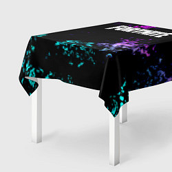 Скатерть для стола Fortnite капли неоновых красок, цвет: 3D-принт — фото 2