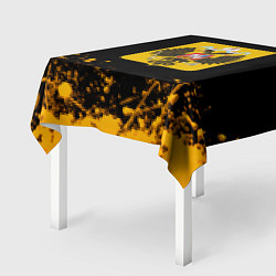 Скатерть для стола Имперская Россия краски абстрактные, цвет: 3D-принт — фото 2