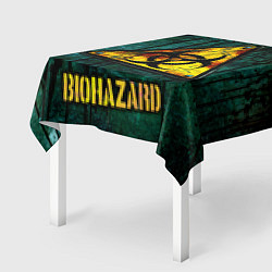 Скатерть для стола Biohazard yellow sign, цвет: 3D-принт — фото 2