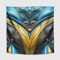 Скатерть для стола Объемная футуристичная объемная текстура из кожи, цвет: 3D-принт