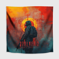 Скатерть для стола Stalker 2 poster art, цвет: 3D-принт