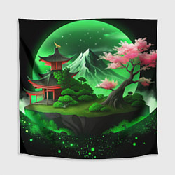 Скатерть для стола Green nature Japan, цвет: 3D-принт