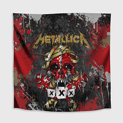 Скатерть для стола Metallica XXX, цвет: 3D-принт