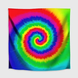 Скатерть для стола Tie dye, цвет: 3D-принт