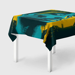 Скатерть для стола 2Pac Shakur, цвет: 3D-принт — фото 2