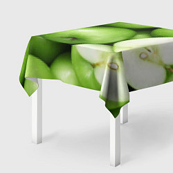 Скатерть для стола Яблочная, цвет: 3D-принт — фото 2