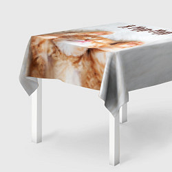 Скатерть для стола Я мур мур, цвет: 3D-принт — фото 2