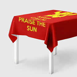 Скатерть для стола Keep Calm & Praise The Sun, цвет: 3D-принт — фото 2