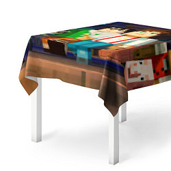 Скатерть для стола Minecraft Men's, цвет: 3D-принт — фото 2