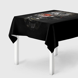 Скатерть для стола Terminator Skull, цвет: 3D-принт — фото 2