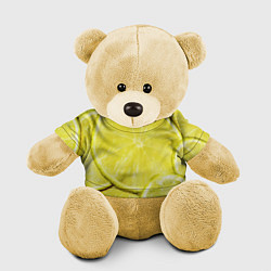 Игрушка-медвежонок Лайм, цвет: 3D-желтый