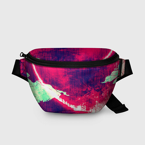 Поясная сумка Брызги красок / 3D-принт – фото 1