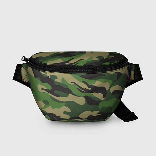 Поясная сумка Камуфляж: хаки/зеленый / 3D-принт – фото 1