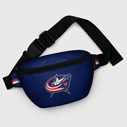 Поясная сумка Columbus Blue Jackets, цвет: 3D-принт — фото 2