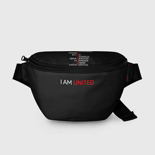 Поясная сумка Manchester United team / 3D-принт – фото 1