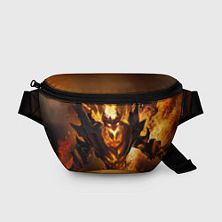 Поясная сумка Nevermore Hell, цвет: 3D-принт