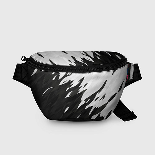 Поясная сумка Black & white / 3D-принт – фото 1