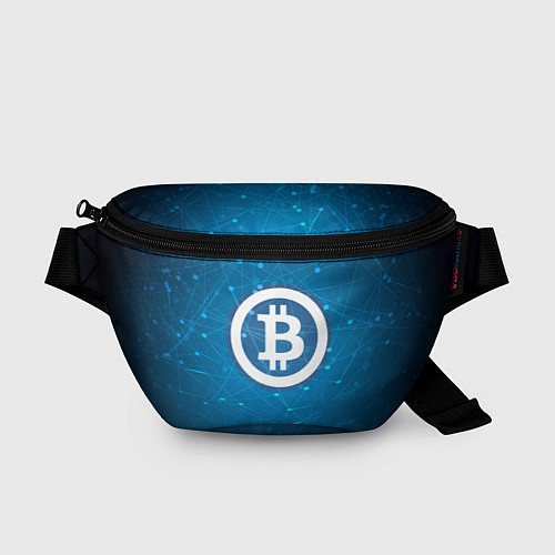 Поясная сумка Bitcoin Blue / 3D-принт – фото 1