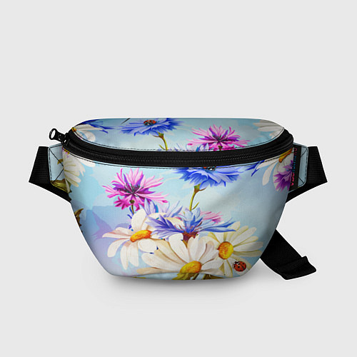 Поясная сумка Flowers / 3D-принт – фото 1