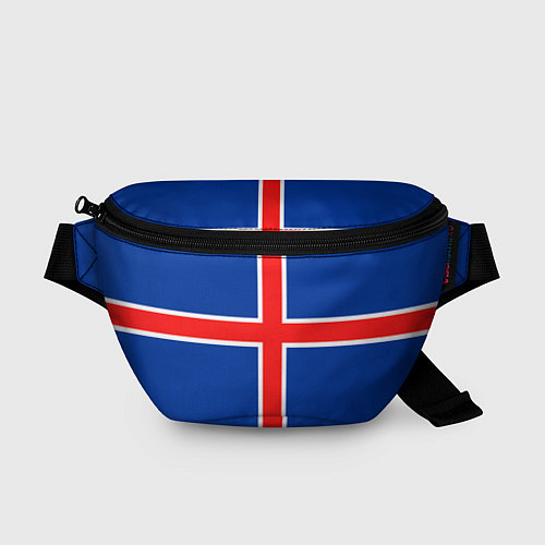Поясная сумка Флаг Исландии / 3D-принт – фото 1
