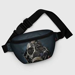 Поясная сумка STALKER: Mask, цвет: 3D-принт — фото 2