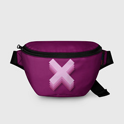 Поясная сумка The XX: Purple, цвет: 3D-принт
