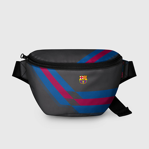 Поясная сумка Barcelona FC: Dark style / 3D-принт – фото 1