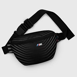 Поясная сумка BMW M BLACK & GREY, цвет: 3D-принт — фото 2