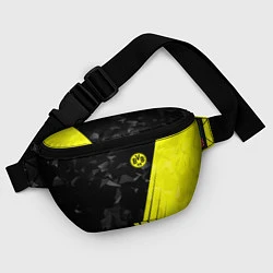 Поясная сумка FC Borussia Dortmund: Abstract, цвет: 3D-принт — фото 2