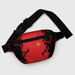 Поясная сумка FC Manchester United: Red Original, цвет: 3D-принт — фото 2