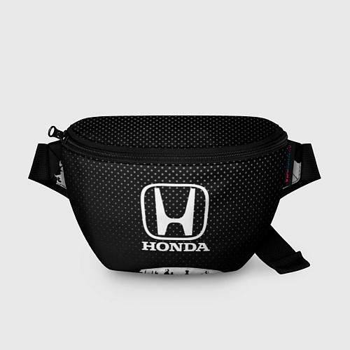 Поясная сумка Honda: Black Side / 3D-принт – фото 1