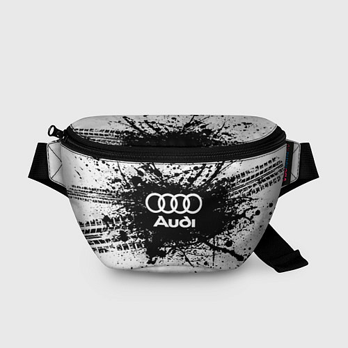 Поясная сумка Audi: Black Spray / 3D-принт – фото 1