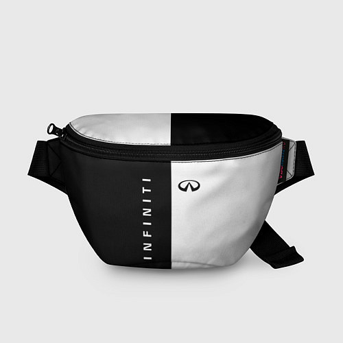 Поясная сумка Infiniti: Black & White / 3D-принт – фото 1