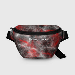 Поясная сумка Bon Jovi, цвет: 3D-принт