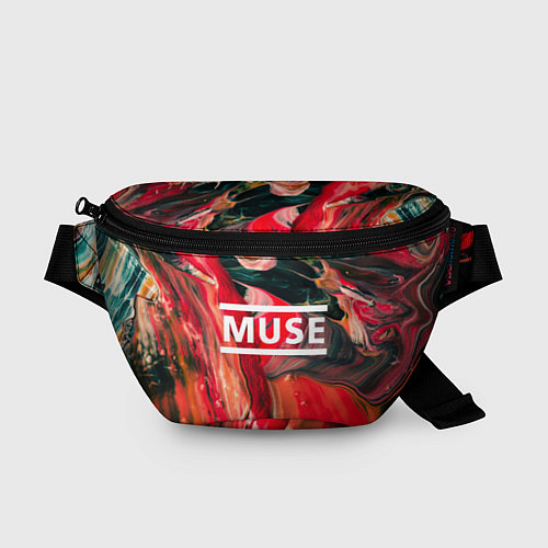 Поясная сумка MUSE: Red Colours / 3D-принт – фото 1